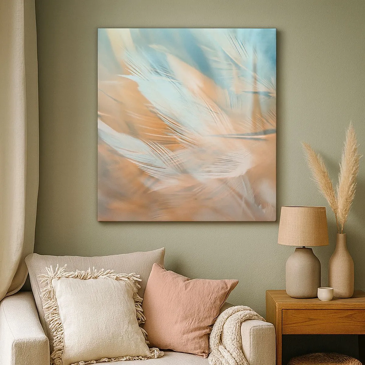 Impression sur toile - Image sur toile - Au pays de la douceur - 30x30 cm