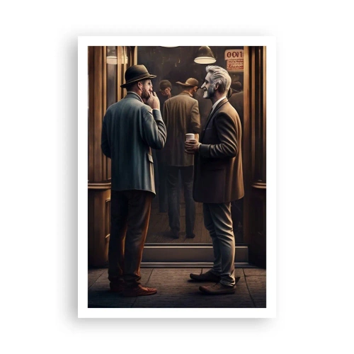 Affiche - Poster - Bon moment de la journée - 70x100 cm