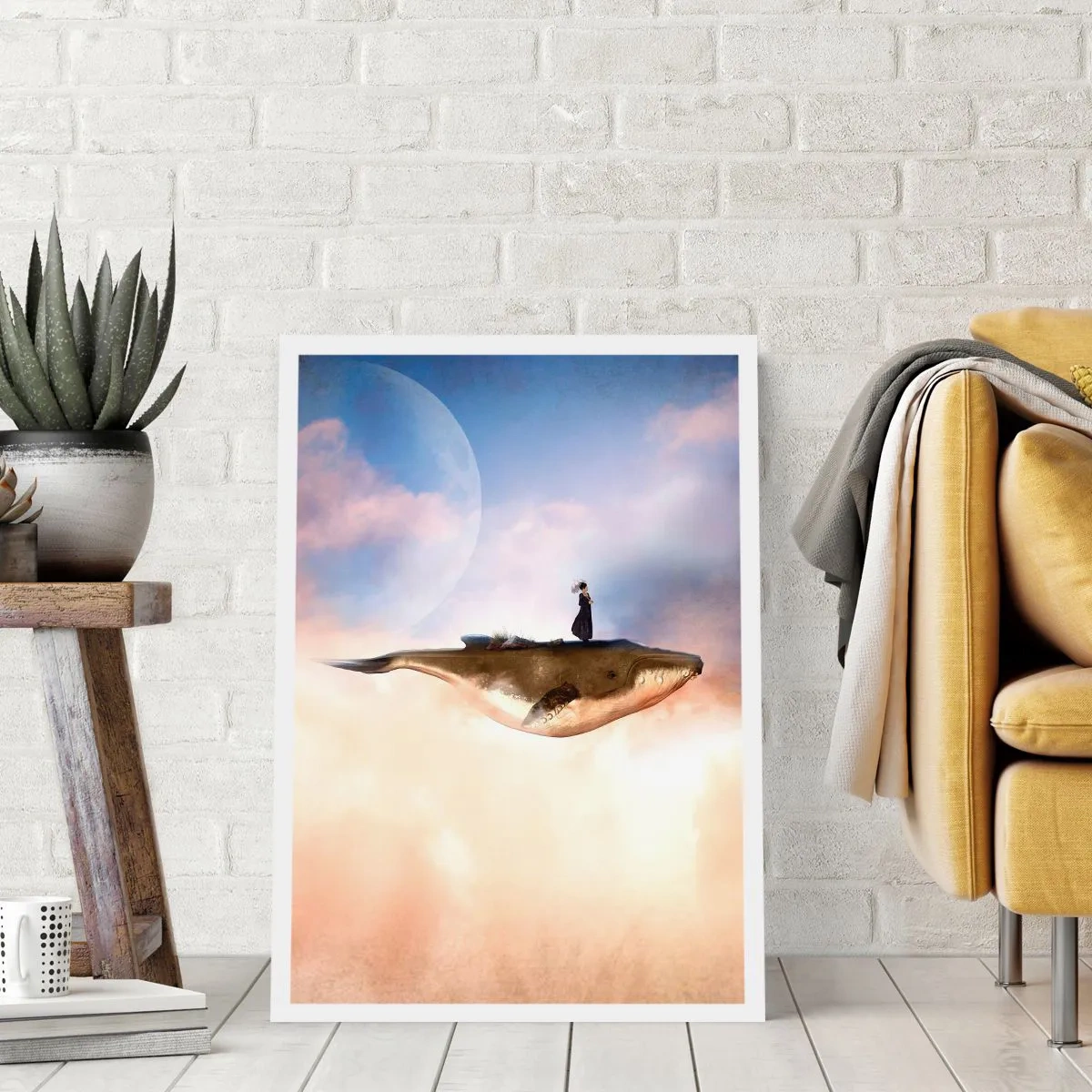 Affiche - Poster - Voyage irréel - 40x50 cm