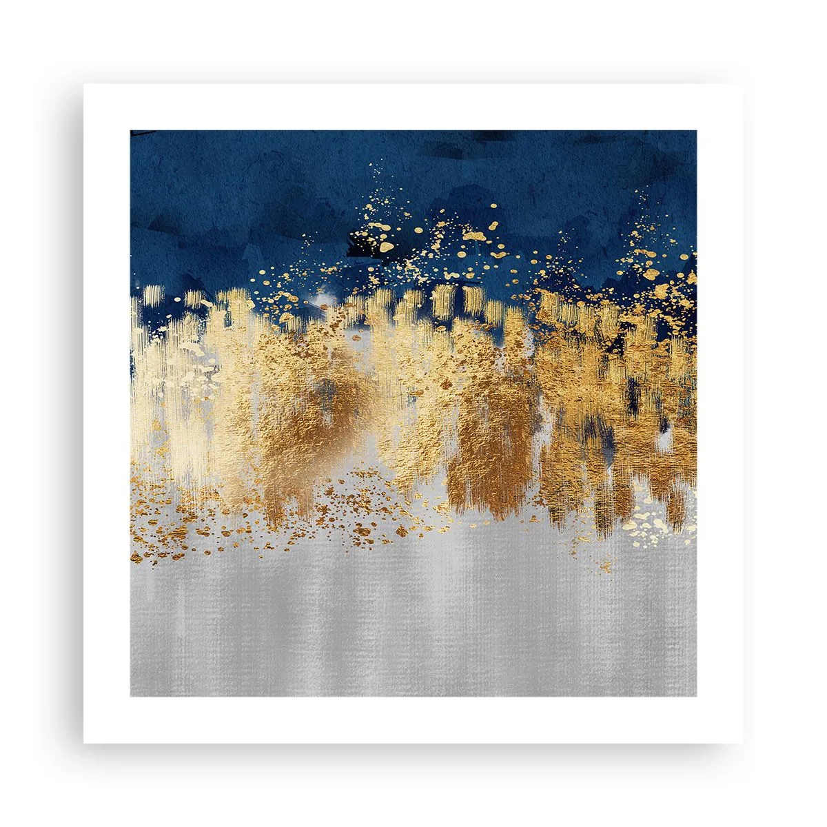 Affiche - Poster - Une composition moderne et pétillante - 50x50 cm
