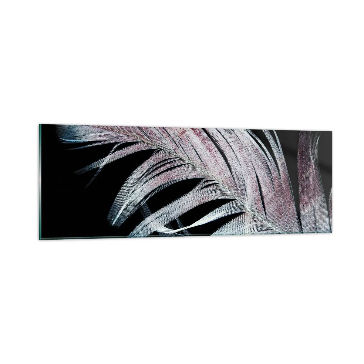 Impression sur verre - Image sur verre - Pensez au toucher - 90x30 cm
