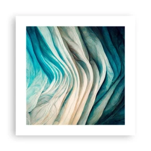 Affiche - Poster - Insatiabilité bleue - 40x40 cm