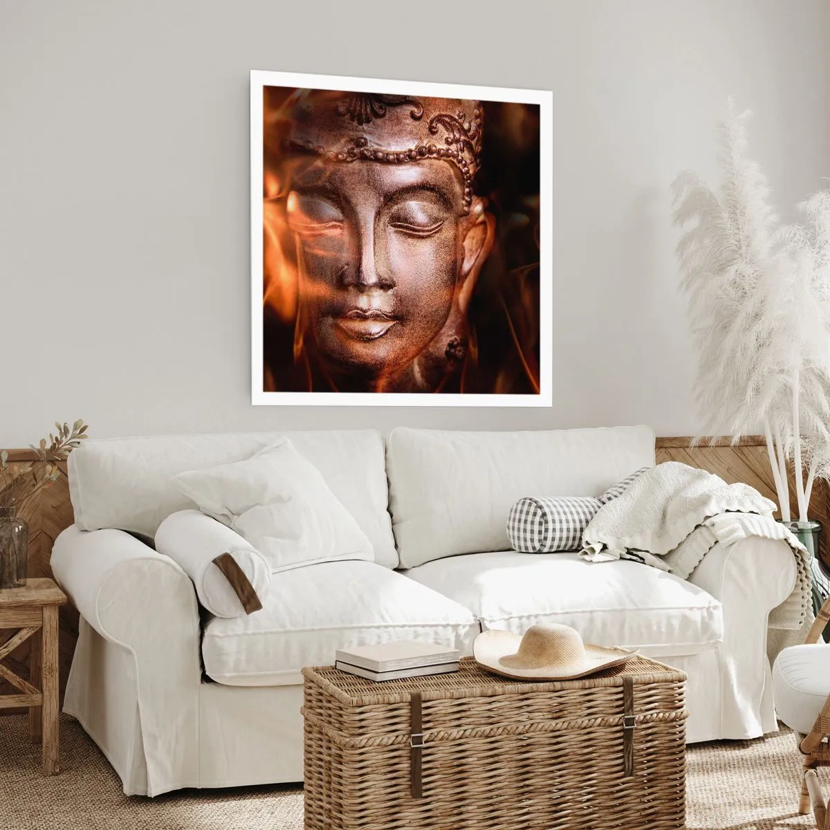 Affiche - Poster - Il n'existe qu'ici et maintenant - 60x60 cm