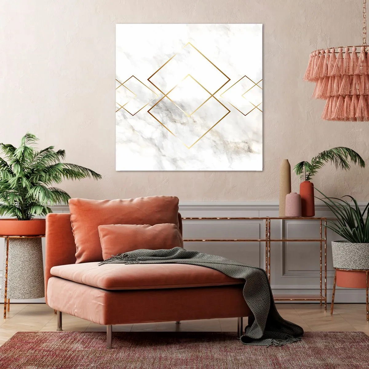 Impression sur toile - Image sur toile - Vue à l'infini - 60x60 cm