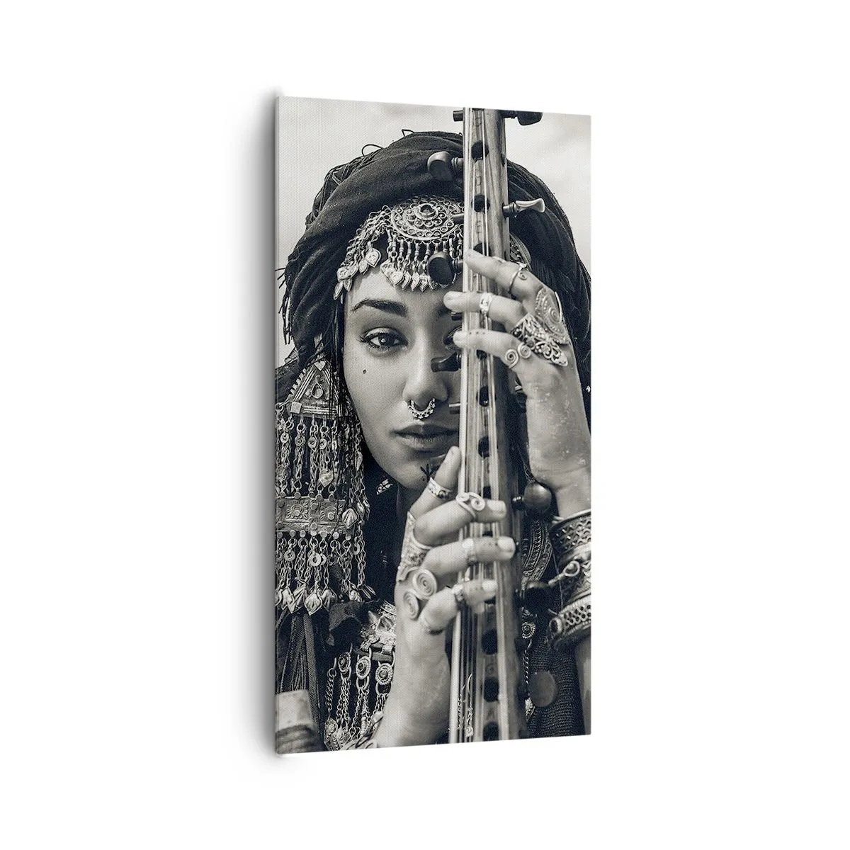 Impression sur toile - Image sur toile - Musique de l'Orient elle-même - 65x120 cm