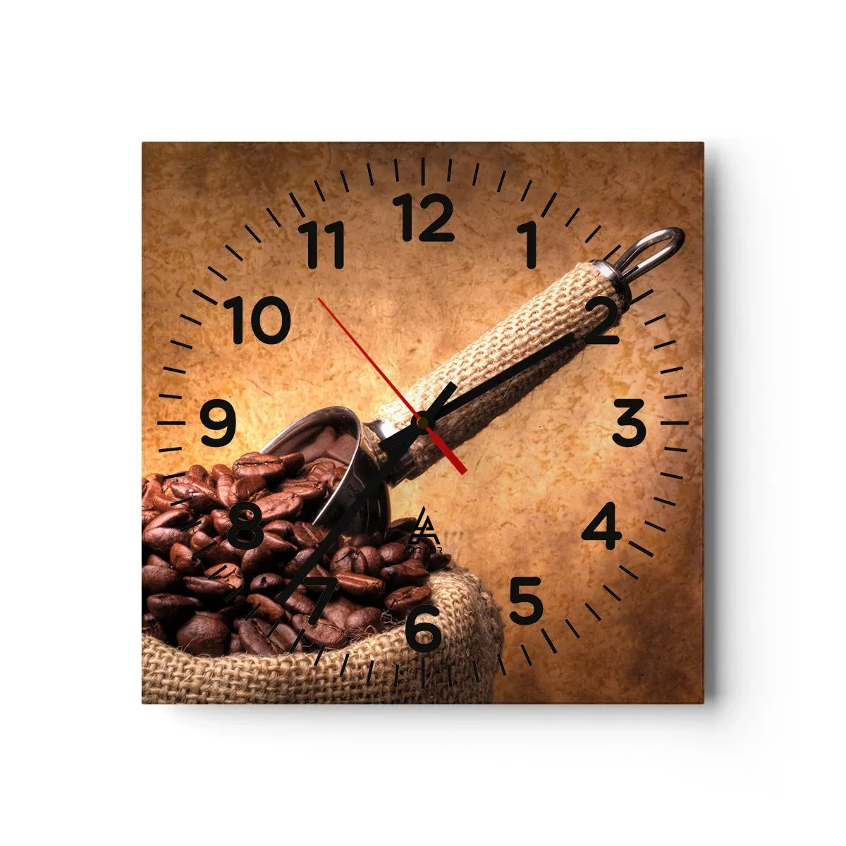 Horloge murale - Pendule murale - A la source de la saveur - 30x30 cm