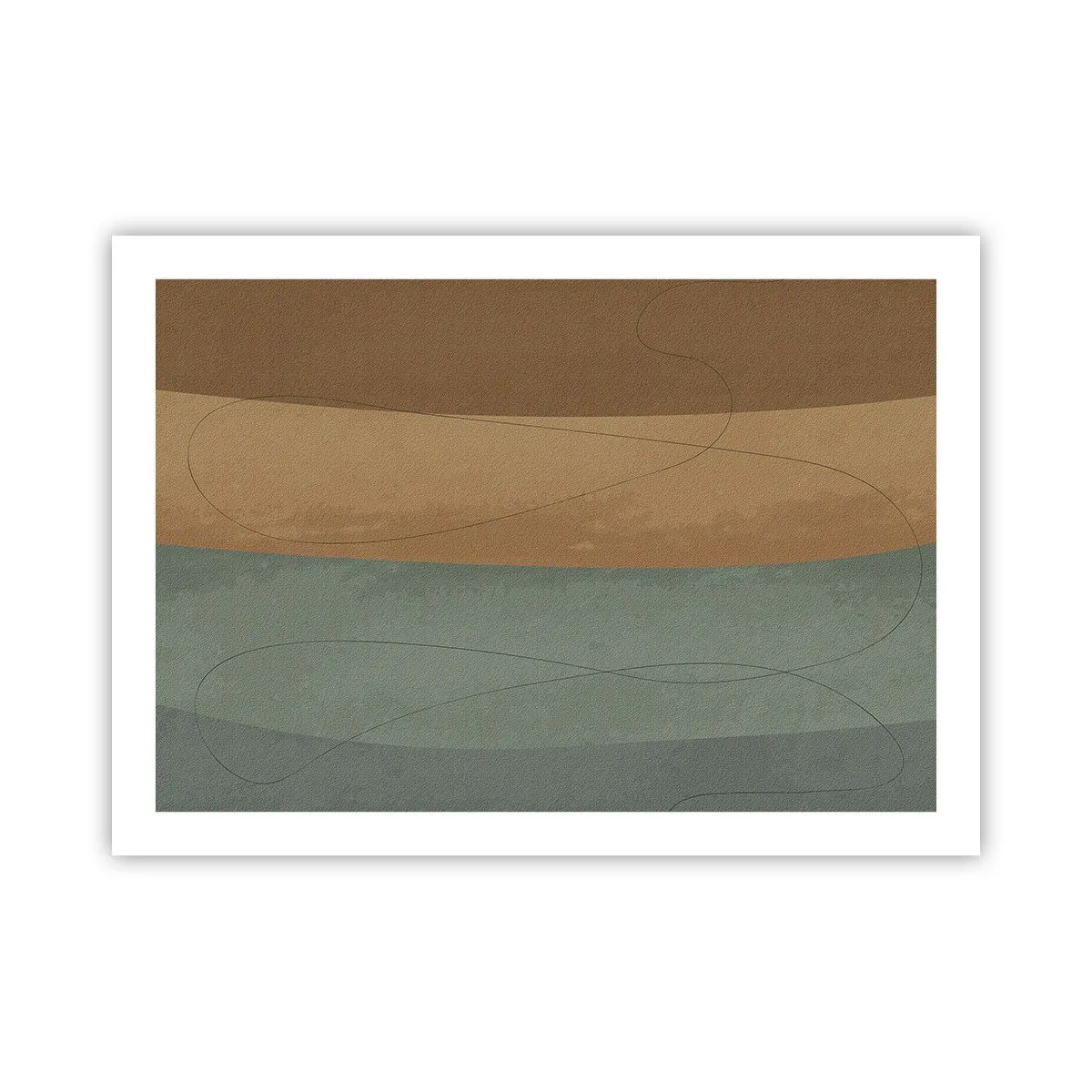 Affiche - Poster - Composition horizontale - 70x50 cm