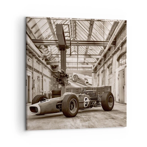 Impression sur toile - Image sur toile - Le repos du guerrier - 60x60 cm