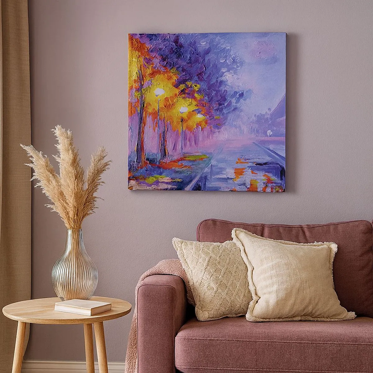 Impression sur toile - Image sur toile - Une ballade idéale - 30x30 cm