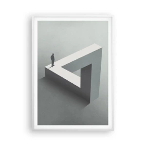 Affiche dans un cadre blanc - Poster - Mais c'est possible - 70x100 cm