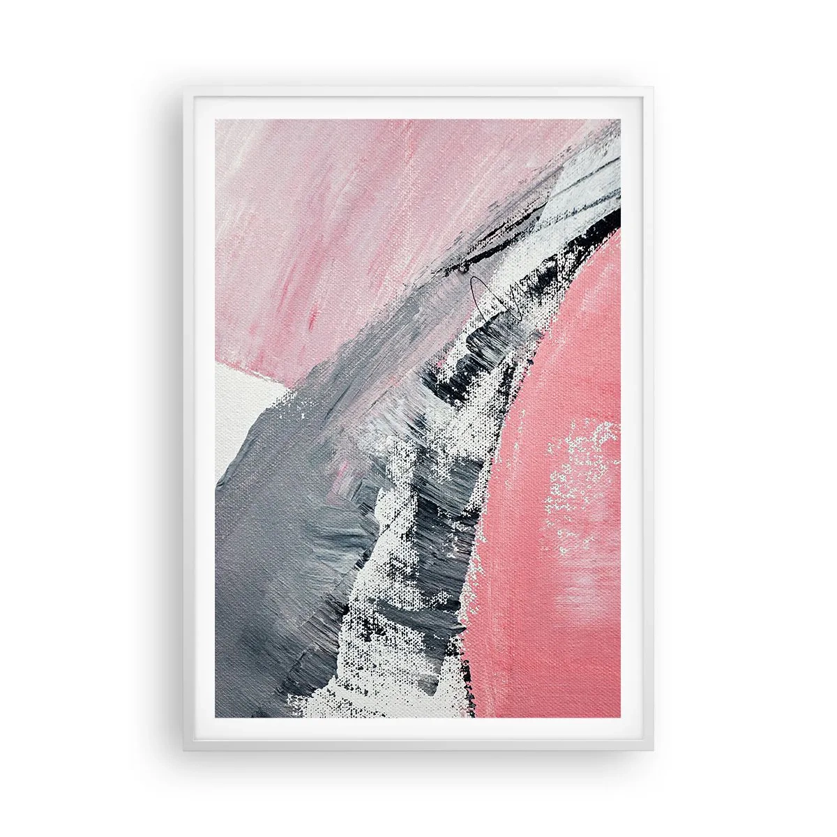 Affiche dans un cadre blanc - Poster - Composition assortie - 70x100 cm