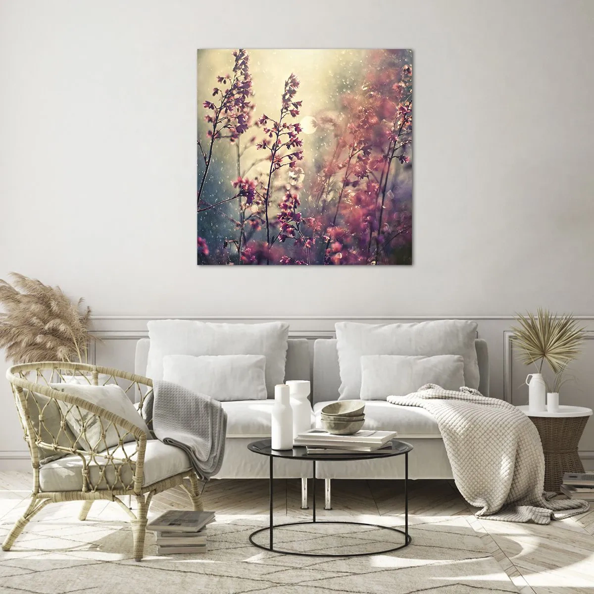 Impression sur verre - Image sur verre - Jardin secret - 30x30 cm