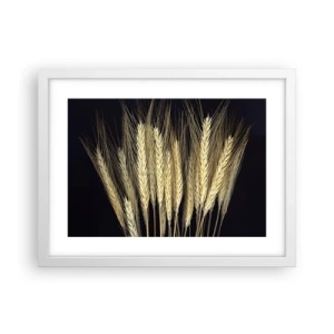 Affiche dans un cadre blanc - Poster - Magie rustique - 40x30 cm