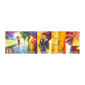 Échantillon De Papier Peint Standard Eco - Et tout est clair - l'avenue du Parc, Paysage, Des arbres - 100x30 cm