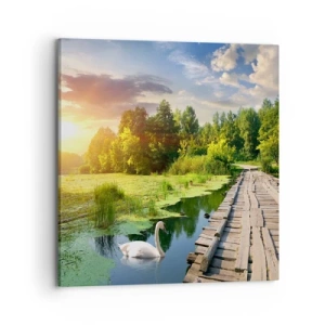 Impression sur toile - Image sur toile - L'été, l'été partout - 70x70 cm