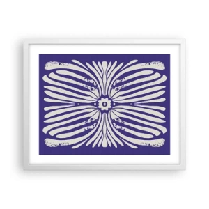 Affiche dans un cadre blanc - Poster - Inspirations ethniques - 50x40 cm