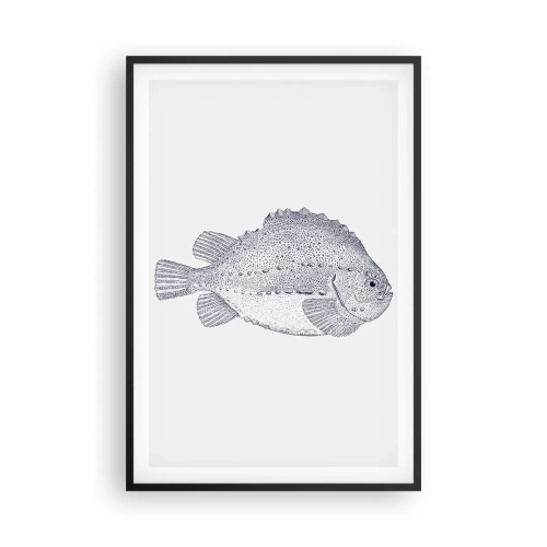 Affiche dans un cadre noir - Poster - Pour l'album du naturaliste - 61x91 cm