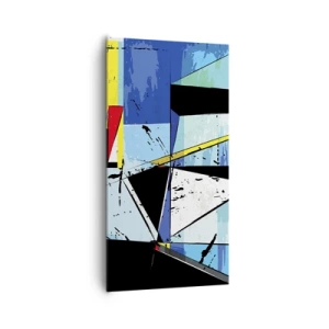 Impression sur toile - Image sur toile - Regardez le monde sous un certain angle… - 65x120 cm