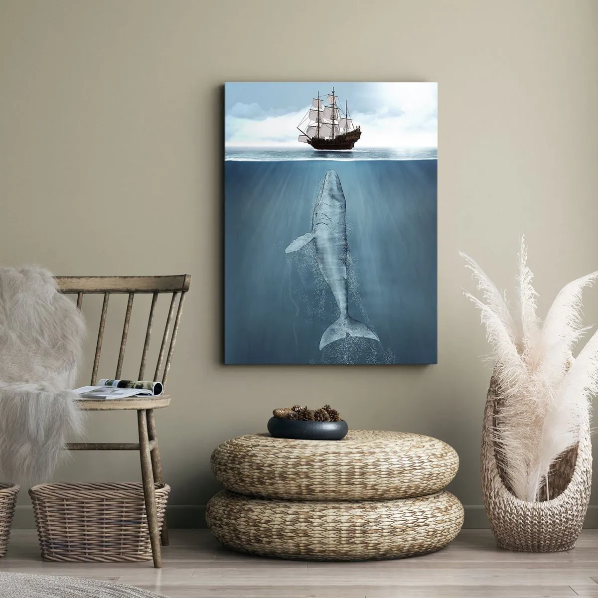 Impression sur toile - Image sur toile - Il vaut mieux ne pas savoir - 45x80 cm