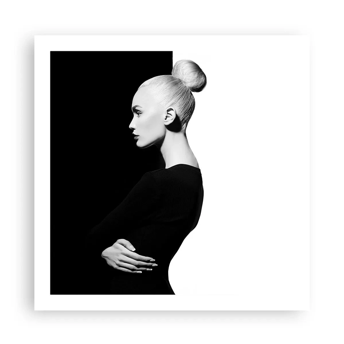 Affiche - Poster - Tout simplement une femme - 60x60 cm