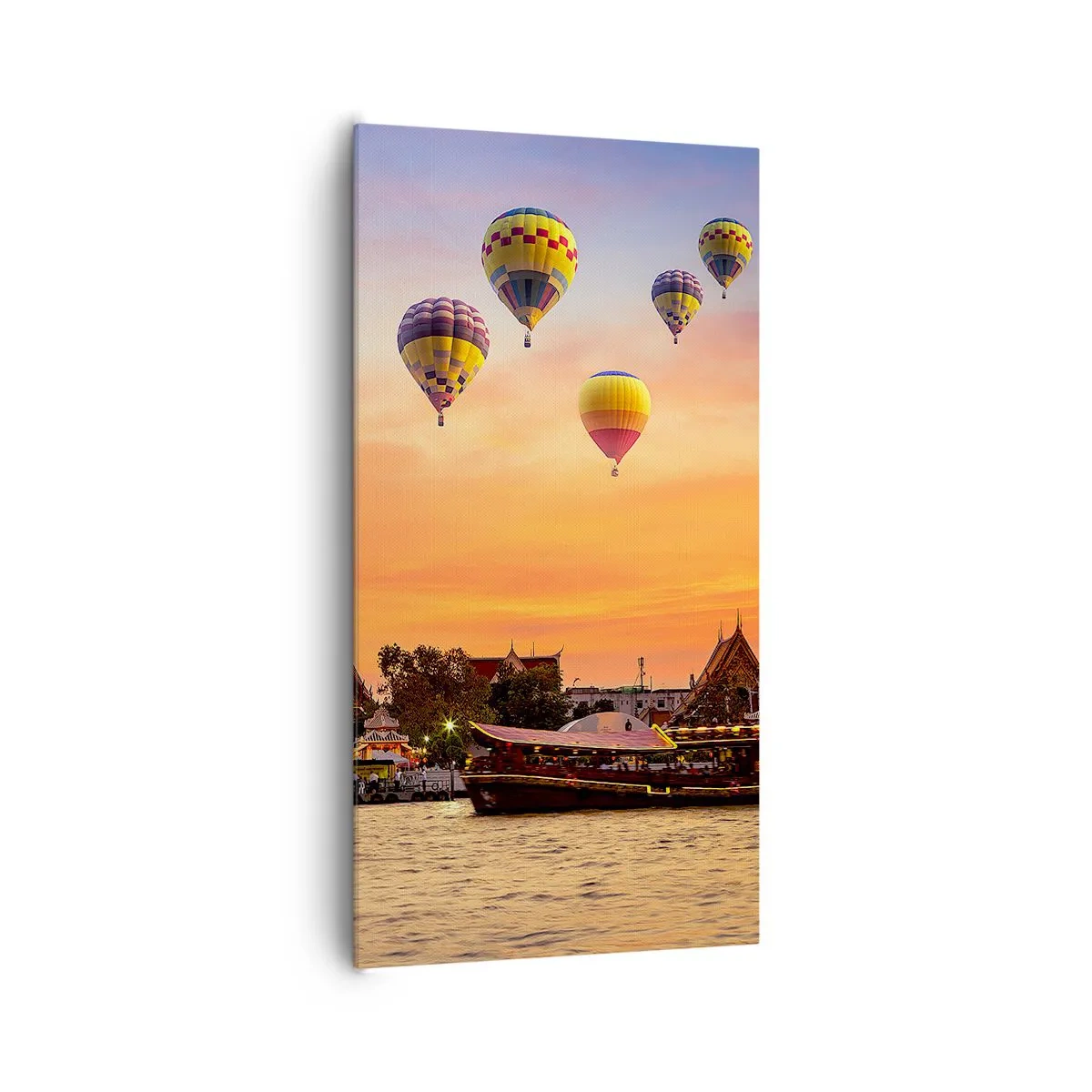 Impression sur toile - Image sur toile - C'est ici que naissent les contes de fées - 65x120 cm