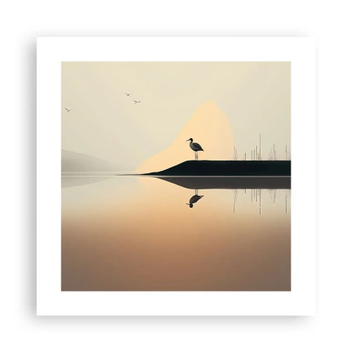 Affiche - Poster - Le seigneur du lac - 40x40 cm