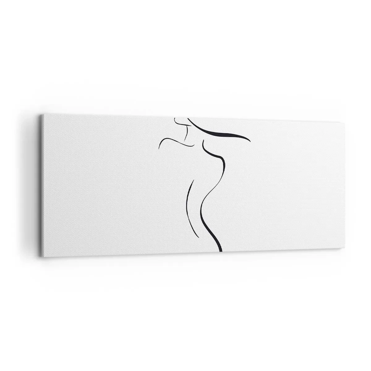 Impression sur toile - Image sur toile - Insaisissable comme une vague - 100x40 cm