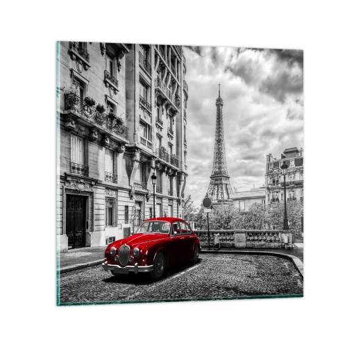 Impression sur verre - Image sur verre - Prédateur dans la ville - 50x50 cm