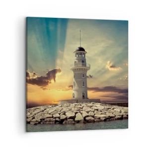 Impression sur toile - Image sur toile - Lumière - Bonté - Beauté - 50x50 cm