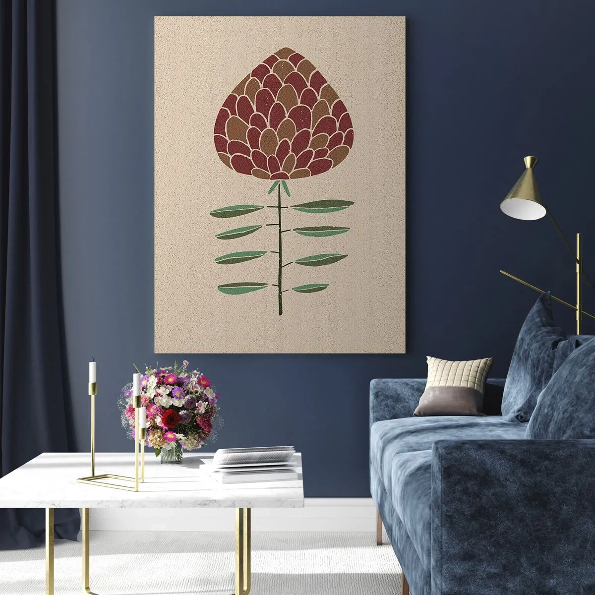 Impression sur verre - Image sur verre - Quelle grosse affaire - 80x120 cm