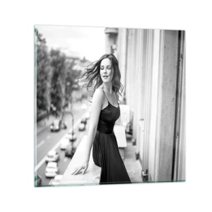 Impression sur verre - Image sur verre - Certainement un Parisien - 70x70 cm