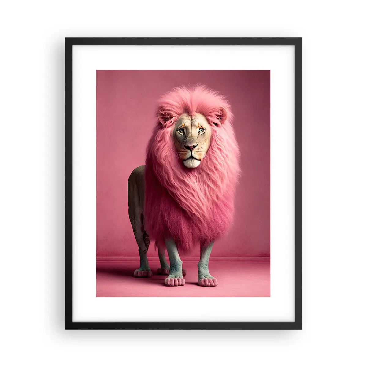 Affiche dans un cadre noir - Poster - Et tu n'as plus peur - 40x50 cm