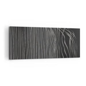 Impression sur toile - Image sur toile - Rythme et accent - 100x40 cm