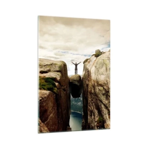 Impression sur verre - Image sur verre - Comment vous sentez-vous§ - 80x120 cm