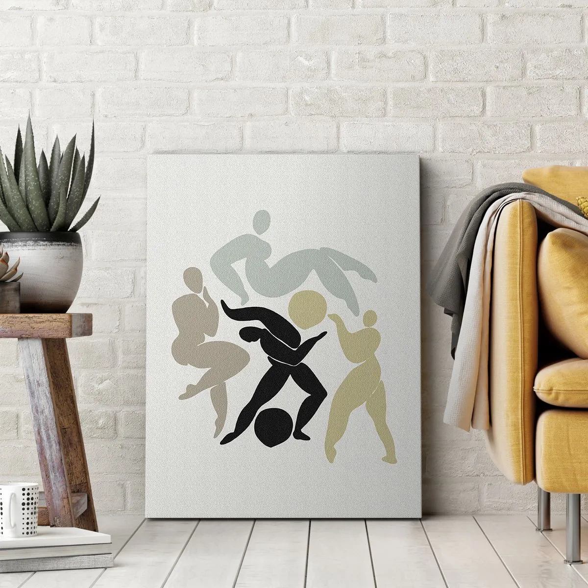 Impression sur toile - Image sur toile - Faire de l'exercice pour la santé et la beauté - 80x120 cm