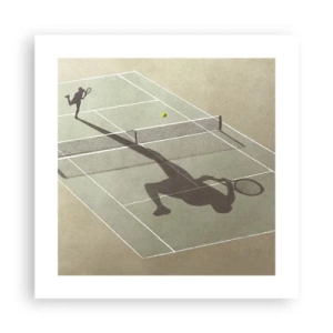 Affiche - Poster - Dépassement de soi - 40x40 cm