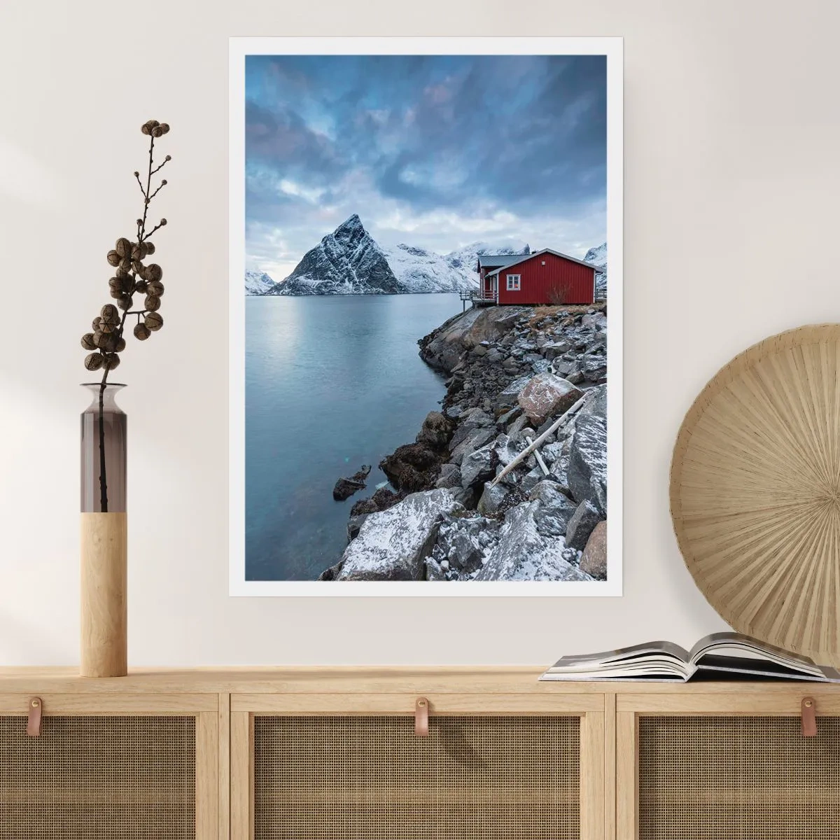 Affiche - Poster - Retraite scandinave - 61x91 cm