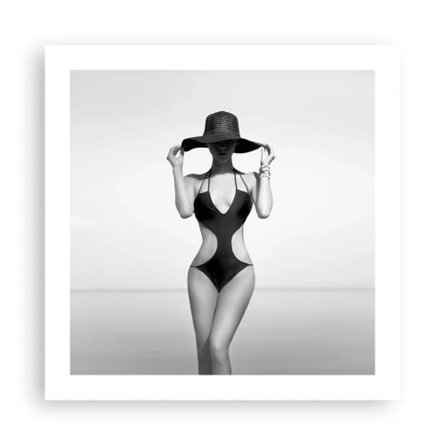 Affiche - Poster - Mon prénom? Élégance - 50x50 cm