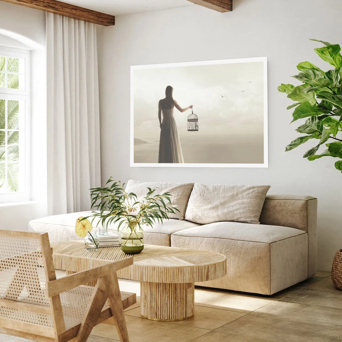 Affiche - Poster - Soi libre - 70x50 cm