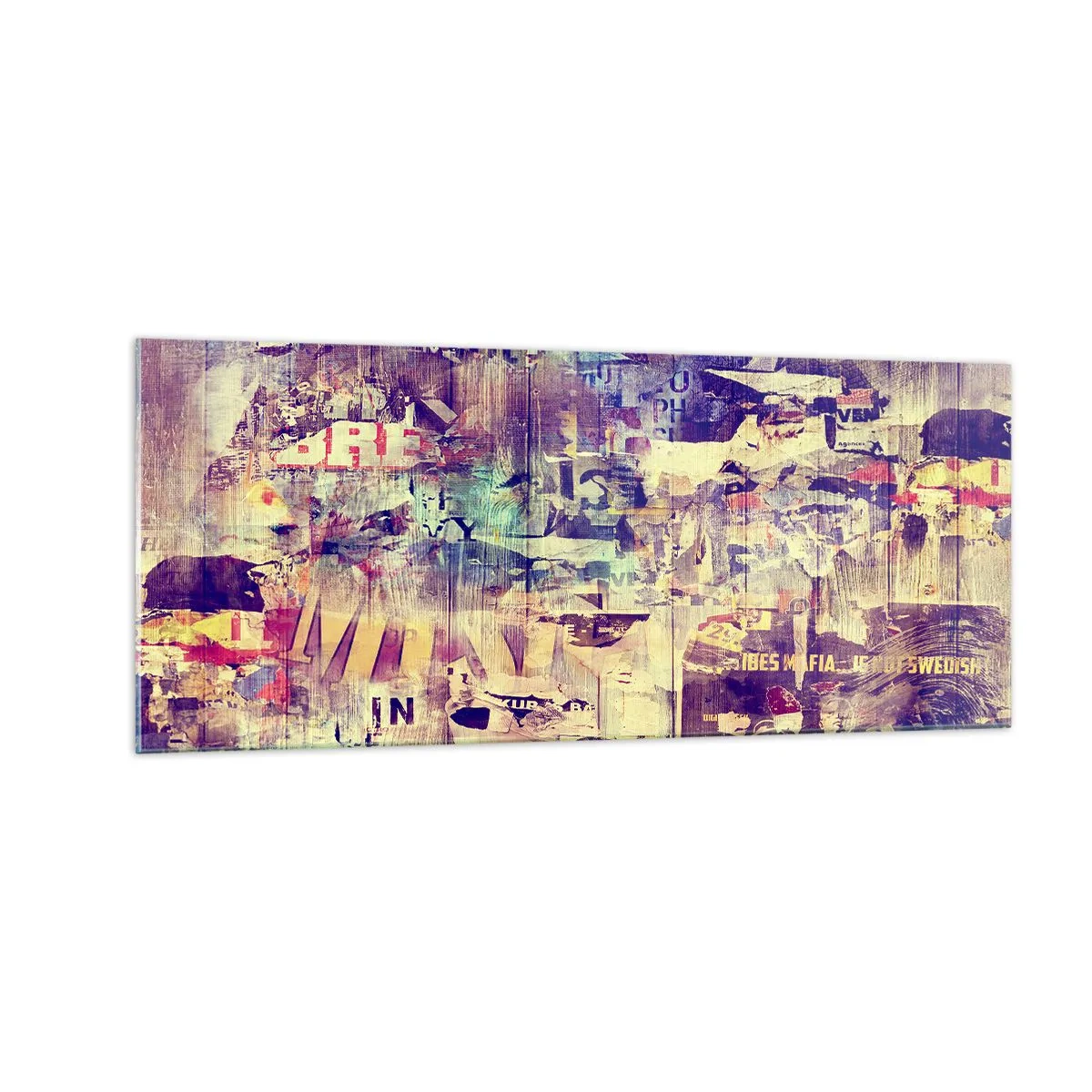 Impression sur verre - Image sur verre - Et c'est tout ce qu'il y a à faire - 100x40 cm