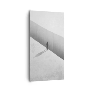 Impression sur toile - Image sur toile - Un objectif clair - 65x120 cm