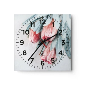 Horloge murale - Pendule murale - Honte de leur propre beauté - 30x30 cm