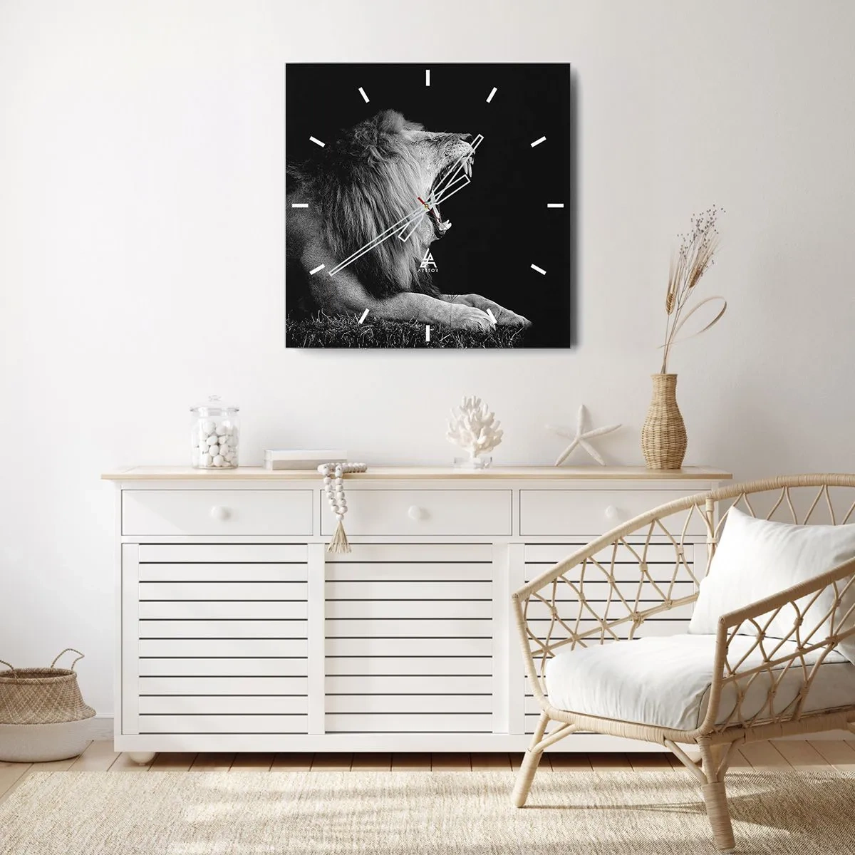 Horloge murale - Pendule murale - Sans aucun doute - 40x40 cm