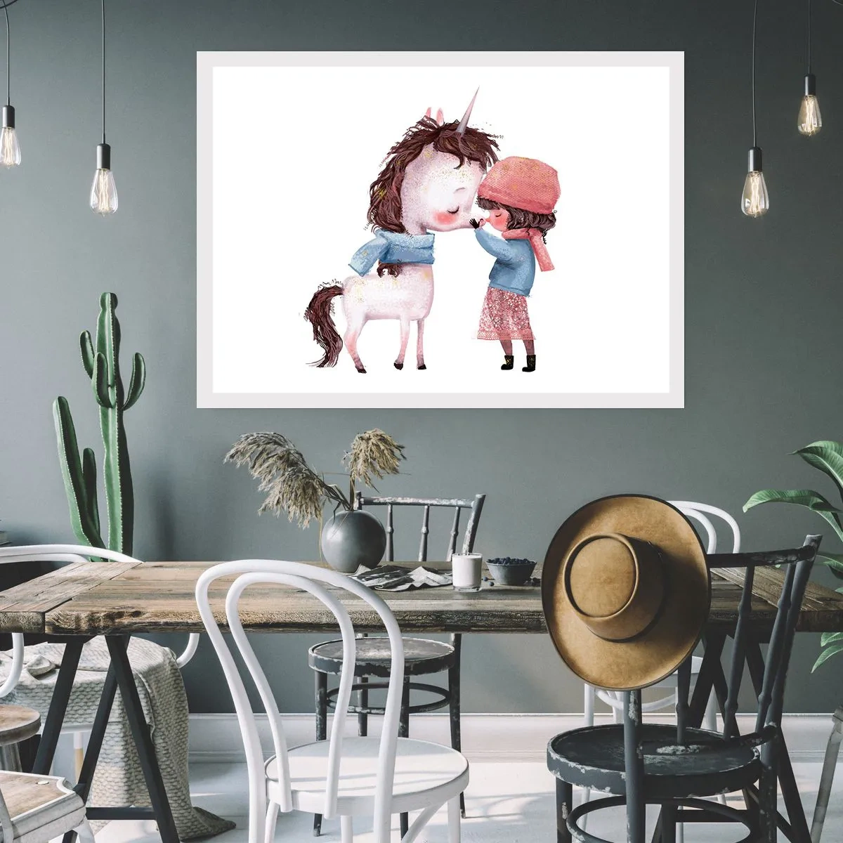 Affiche - Poster - Histoire d'hiver - 70x50 cm