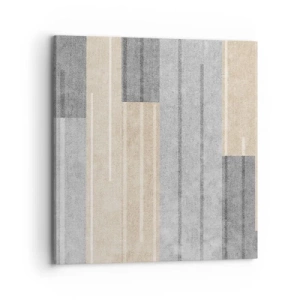 Impression sur toile - Image sur toile - Composition : se tenir droit - 70x70 cm