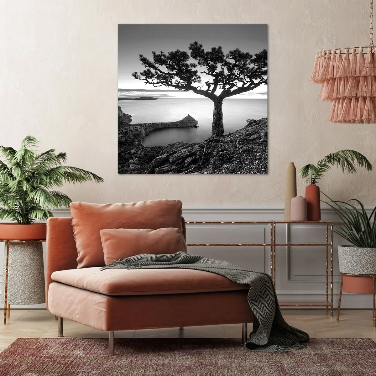 Impression sur toile - Image sur toile - Paix jusqu'à l'horizon - 70x70 cm