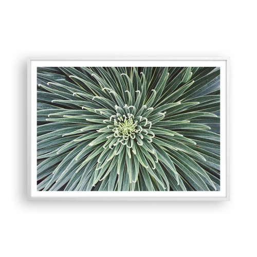 Affiche dans un cadre blanc - Poster - Naissance d'une étoile - 100x70 cm