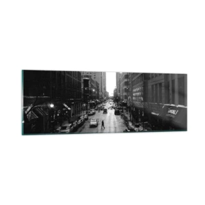 Impression sur verre - Image sur verre - Un autre jour comme tous les autres jours - 90x30 cm