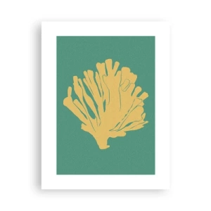 Affiche - Poster - Buisson forestier sous-marin - 30x40 cm