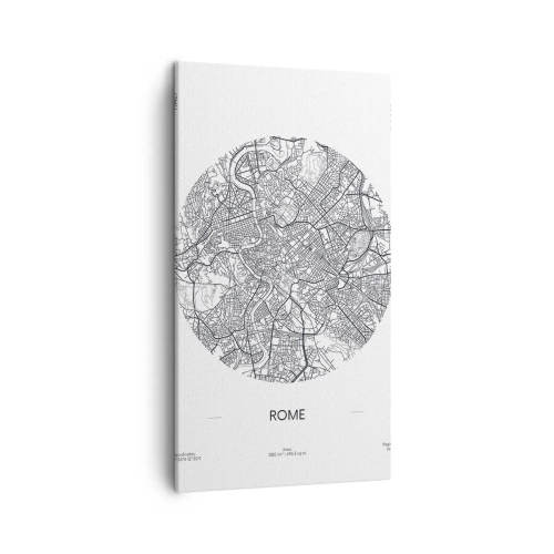 Impression sur toile - Image sur toile - Anatomie de Rome - 45x80 cm